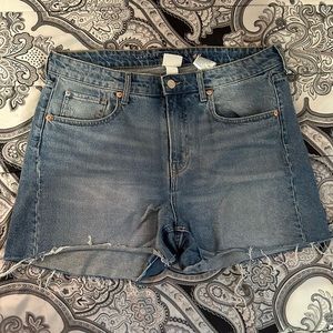 h&m | brock collection | denim shorts |